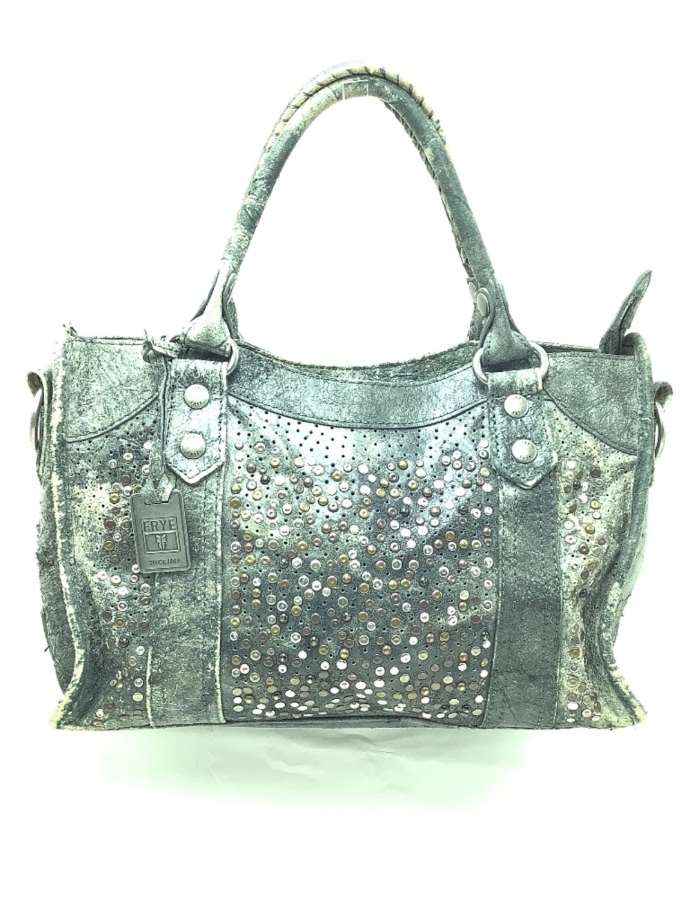 Frye Women's Purse Distressed Grey